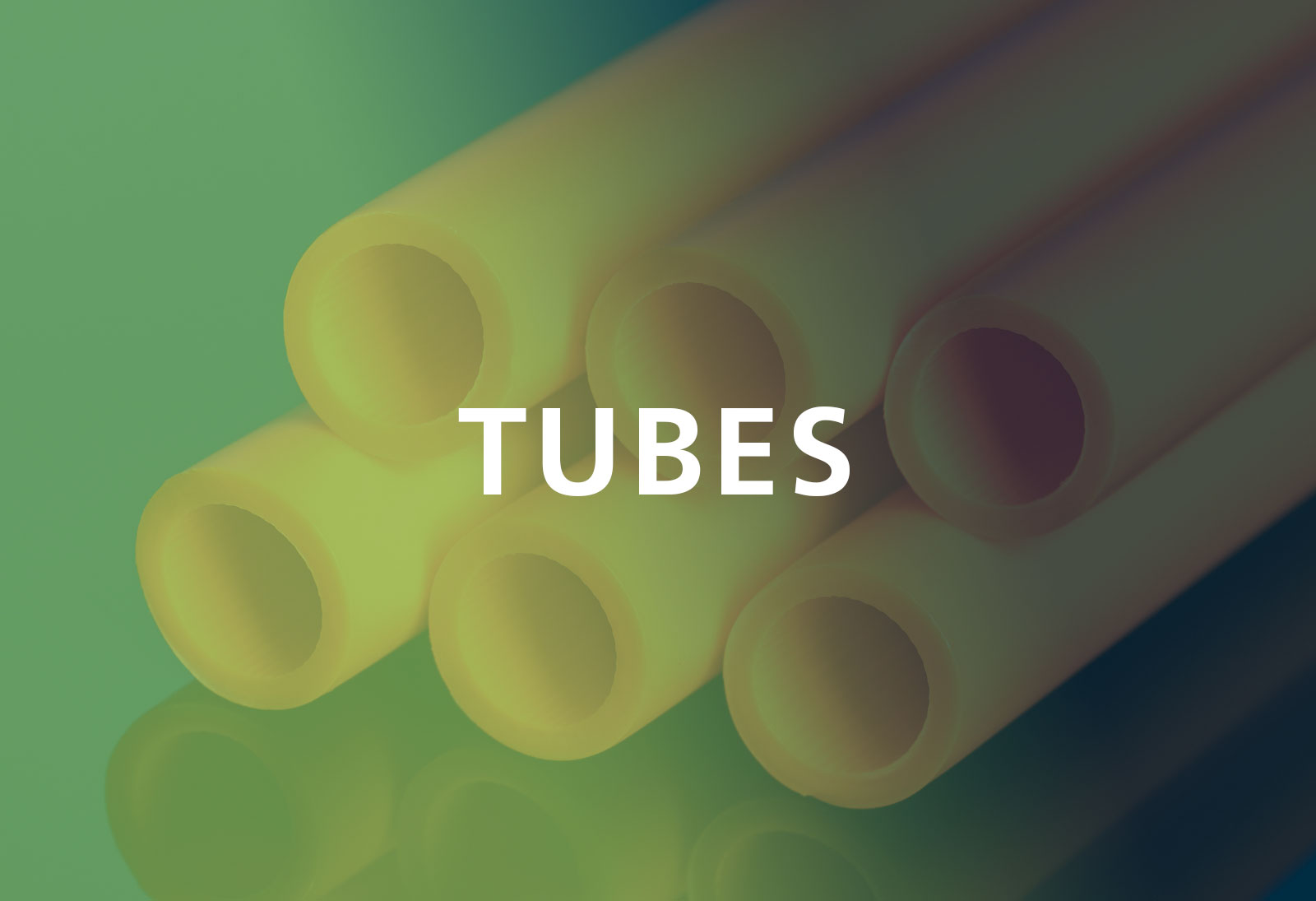 Production of plastic tubes
